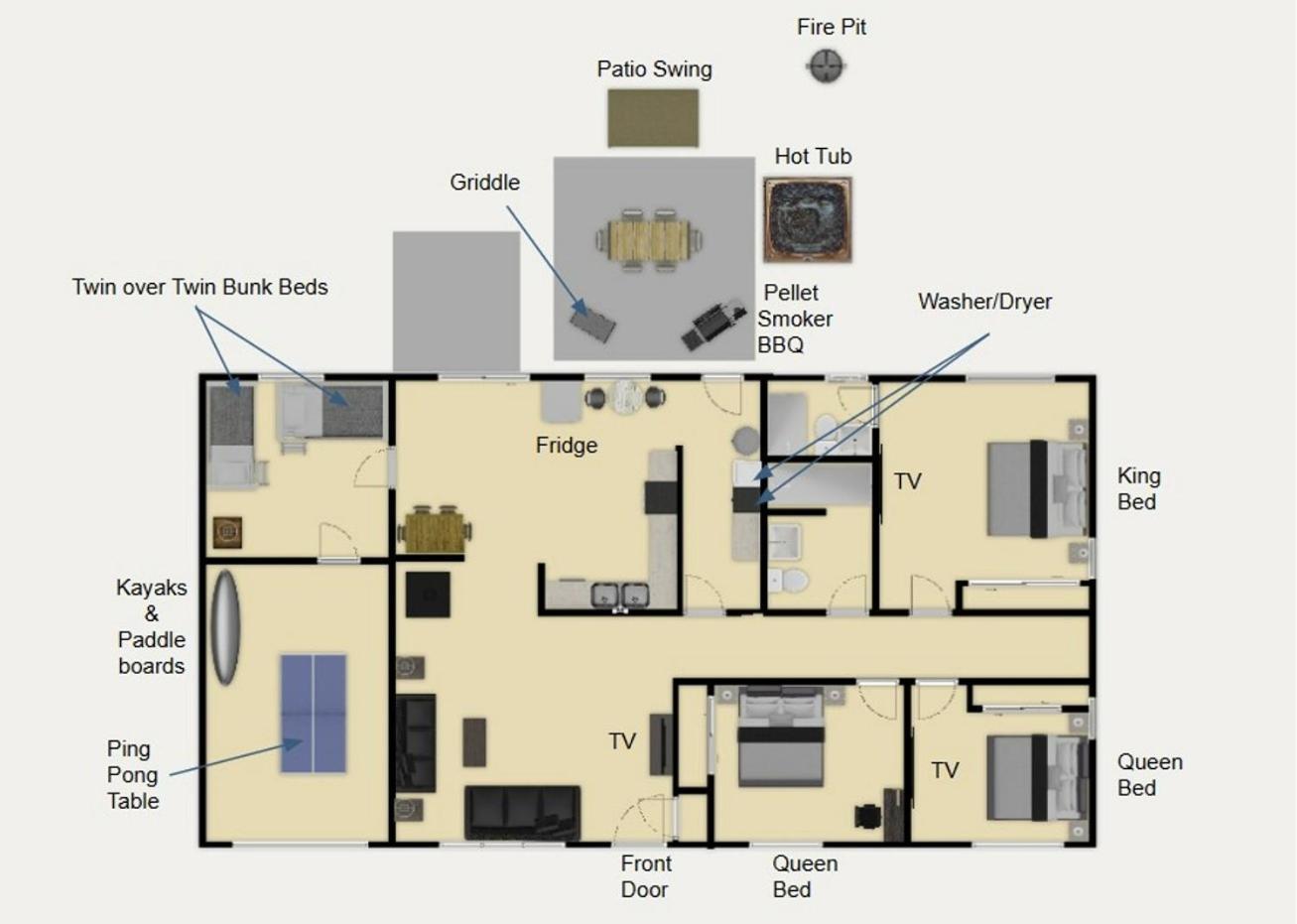 Hot Tub-Boat Parking-Sups-Fire Pit-Ping Pong-Wd-Coffee Bar Villa Page Luaran gambar